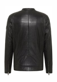Mustang Lederjacke - schwarz