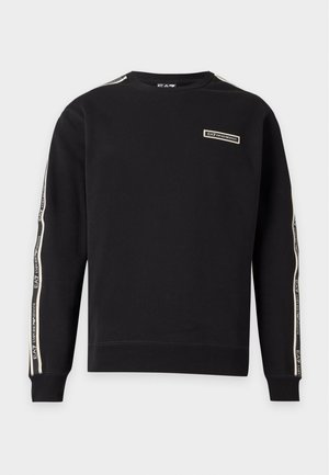 EA7 Emporio Armani, TRAIN LOGO SERIES TAPE - Sweatshirt - black