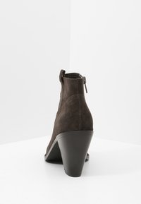 Ash Botines de tacón - dark brown