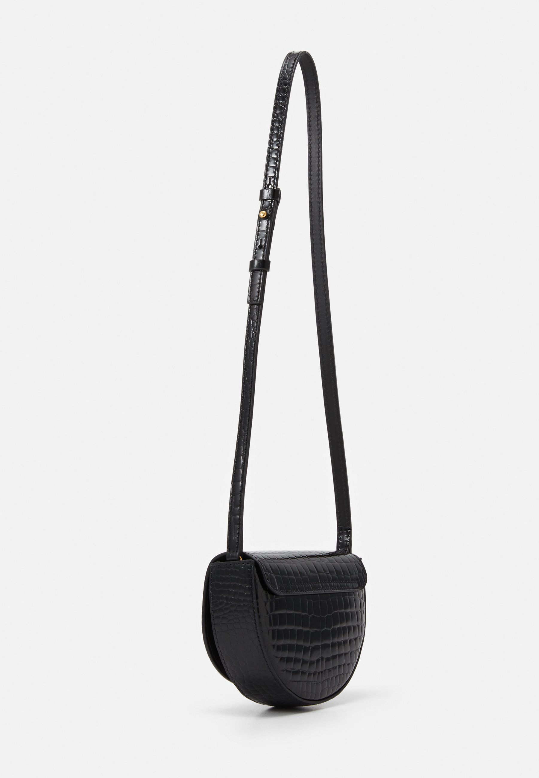 Versace BORSA MEDUSA TESS VERNICE - Rankinė per petį - nero/oro/juoda -  Zalando.lt