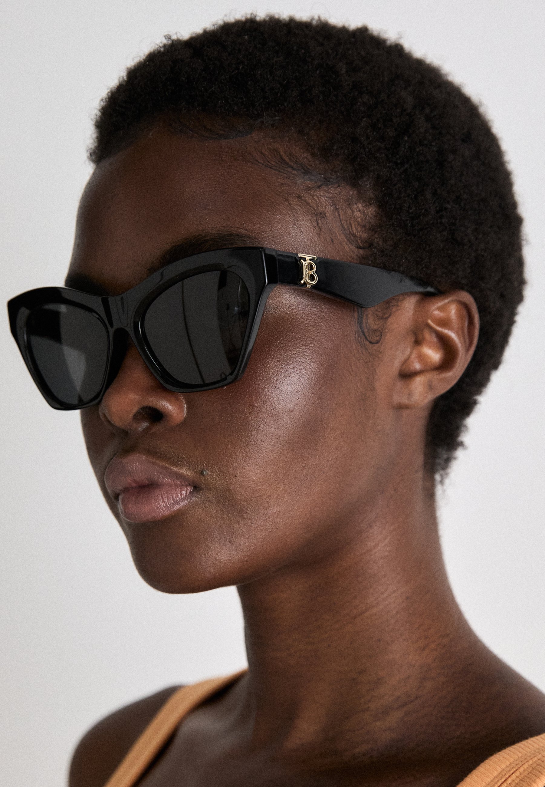 Burberry Sunglasses - nero/dark grey/black - Zalando.co.uk