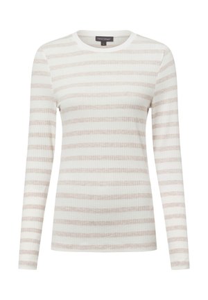 Langarmshirt - beige ecru