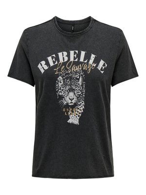 ONLY ONLLUCY - Camiseta estampada - phantom rebelle miss