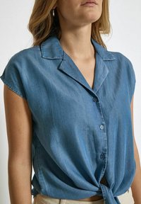 Desires LAINA - Camicia - mid blue denim