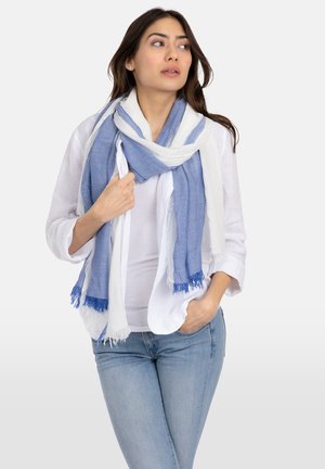 Caspar Scarf - jeans blau