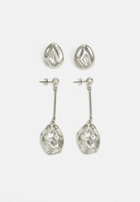 Zign by Zalando - 2 PACK - Earrings - silver-coloured Thumbnail Image 1