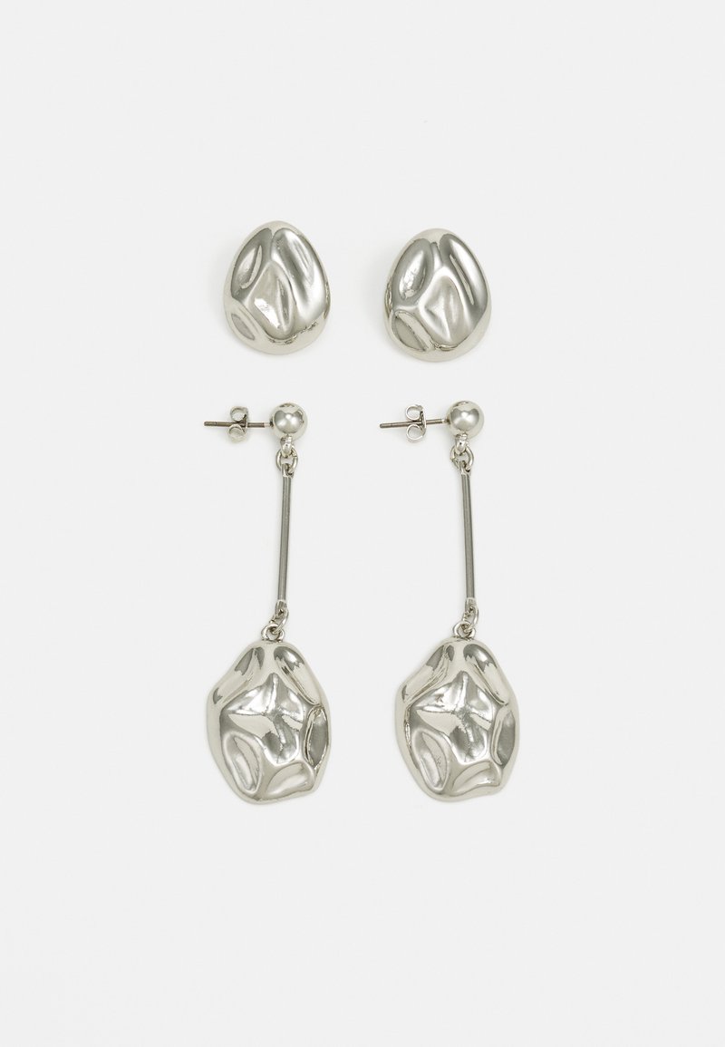Zign by Zalando - 2 PACK - Earrings - silver-coloured, Enlarge