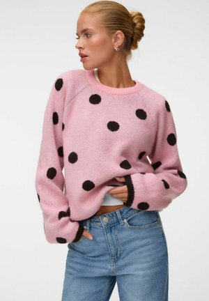 Vero Moda, KNITTED PULLOVER VMLIV KNITTED PULLOVER - Pullover - ballerina