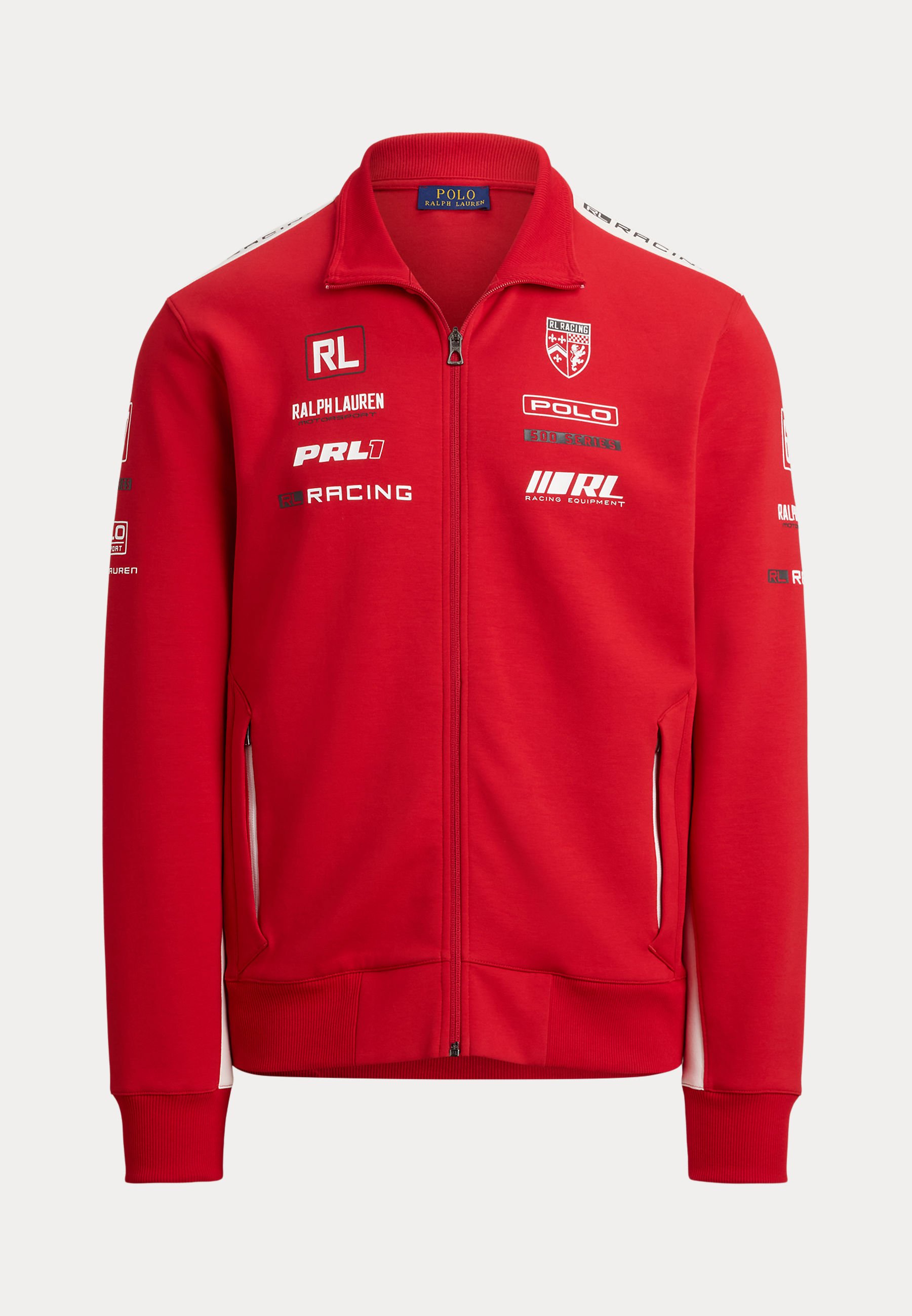 Polo Ralph Lauren STRETCH DOUBLE-KNIT GRAPHIC TRACK JACKET - Zip