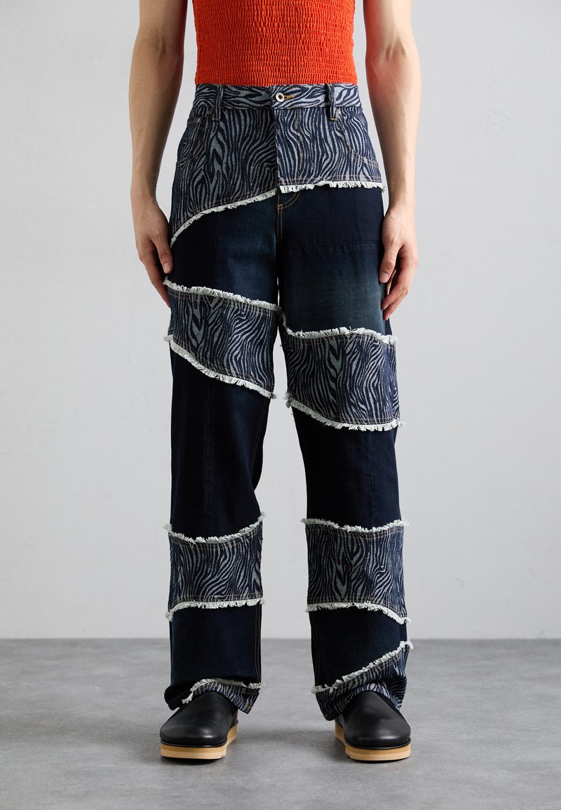 Ahluwalia Tiesaus kirpimo džinsai - indigo