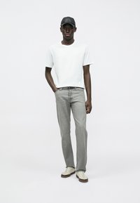 Jack & Jones JJEORGANIC TEE O NECK 5 PACK - Jednoduché tričko - black/white