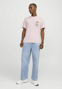 Jack & Jones RUNDHALS  - T-shirts print - fairy tale