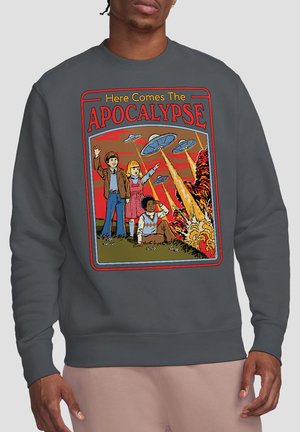 STEVEN RHODES HERE COMES THE APOCALYPSE - Sweatshirt - black