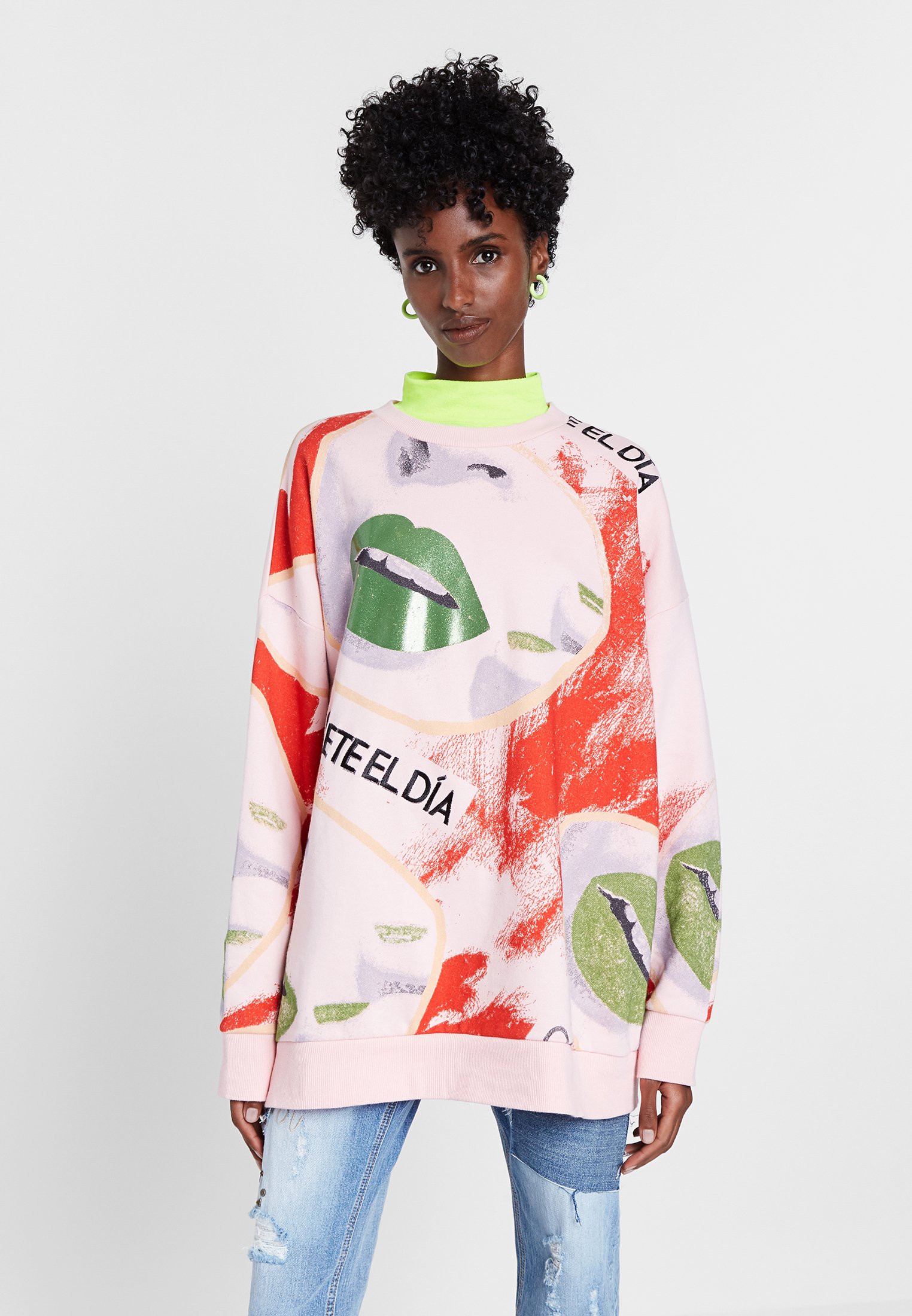 Desigual LIPSING Sweater redRood Zalando.nl Desigual Trui redRood Zalando.nl