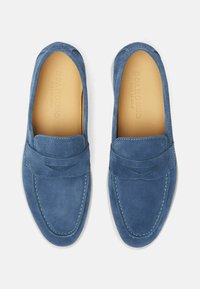 Scarosso LUCIANA SAND SUEDE - Mokasinke - steel - suede