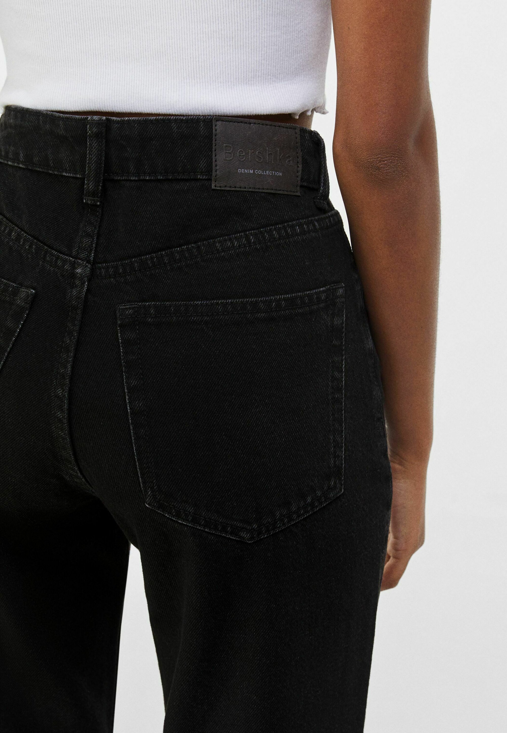 Bershka Jeans baggy - black/nero - Zalando.it