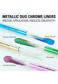 Makeup Revolution REVOLUTION METALLIC DUOCHROME EYELINER - Eyeliner - twisted galaxy