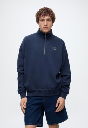 Abercrombie & Fitch, SCRIPT TREND LOGO MOOD INDIGO  - Суитшърт - blue