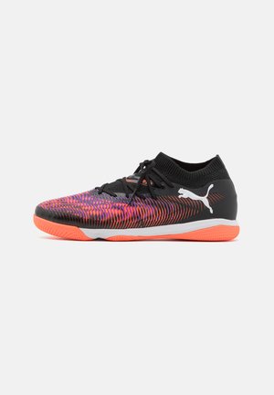 FUTURE 8 MATCH IT - Fußballschuhe Indoor - black/white/glowing red