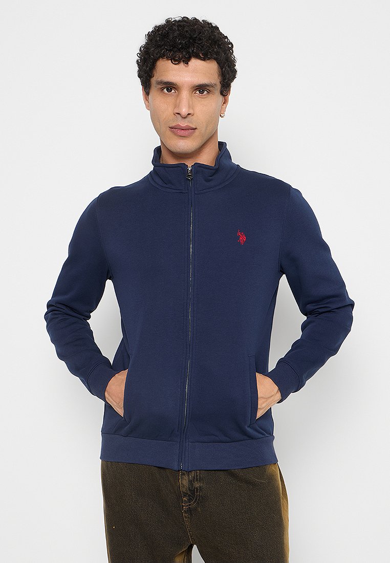 U.S. Polo Assn. Sweater met rits donkerblauw
