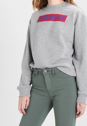 Sweatshirt - mottled grey