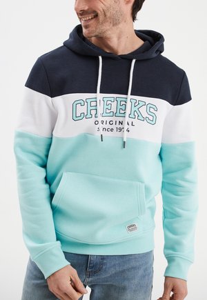AMERICAN INSPIRATION FASHION COOL EASY - Hoodie - bleu turquoise