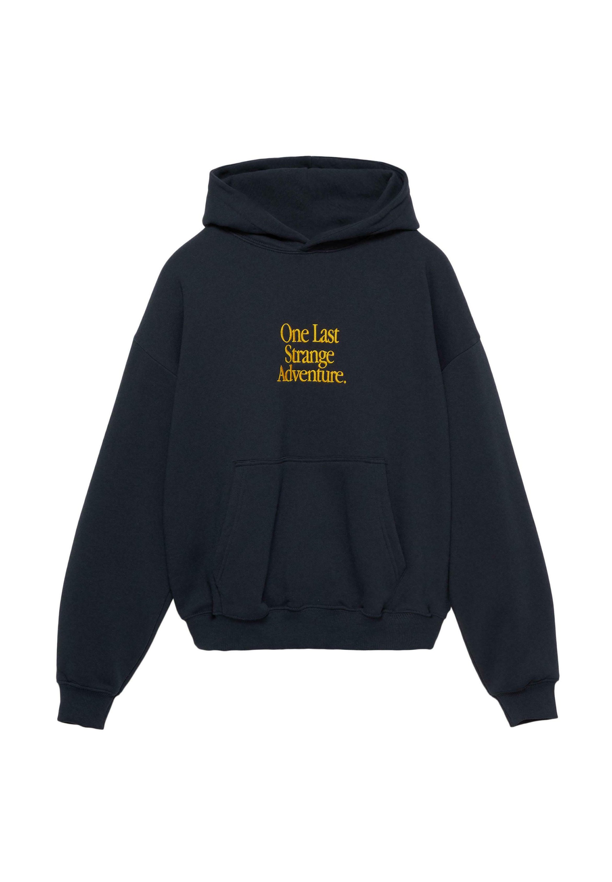 PULL&BEAR STRANGER THINGS - Hoodie - dark blue - Zalando