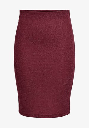 ONLY, Jupe crayon - bordeaux