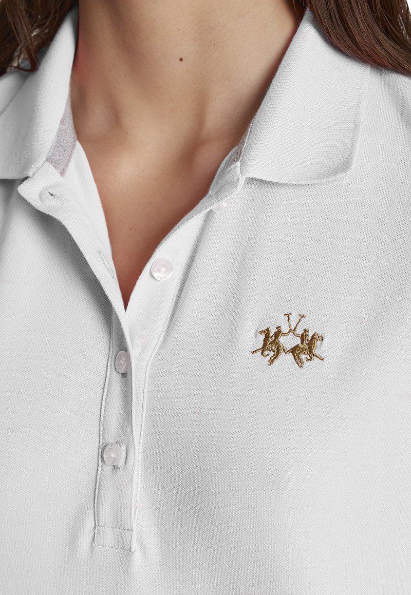 Polo La Martina Regular Fit Amalia Para Mujer - Blanco