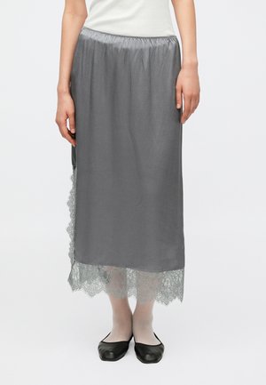 RAVN - Maxi szoknya - grey