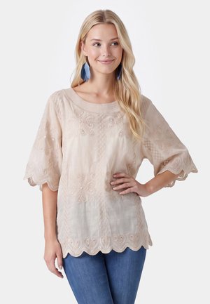 IZIA IZIA BLOUSE - Blouse - beige