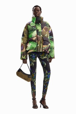 AALBORG - Veste mi-saison - green/brown