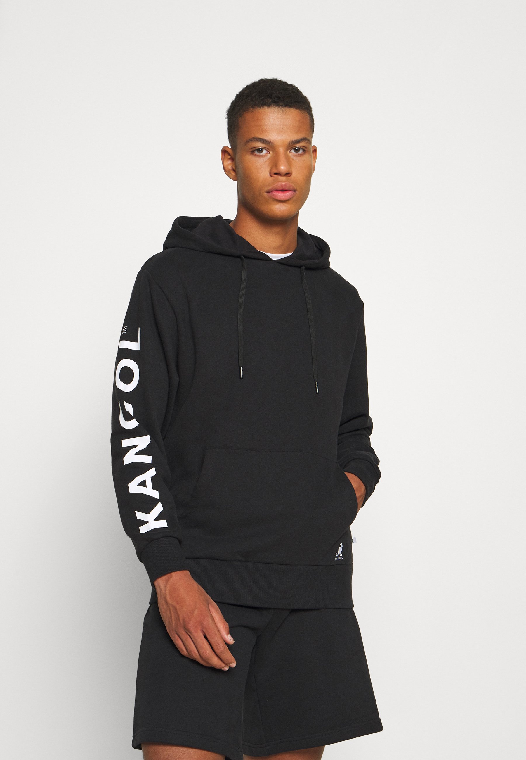 Kangol MANHATTEN HOODY - Sudadera - black/negro - Zalando.es