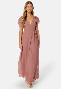 Bubbleroom SATIN MIDI DRESS - Maxi-jurk - mauve
