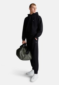 United Colors of Benetton Mikina s kapucí - black