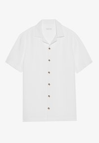 STRUCTURED SHORTSLEEVE WAFFLE SHIRT - Majica - white