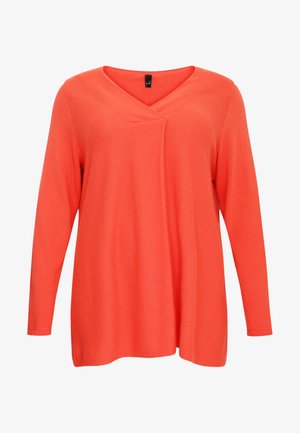 YOEK WITH LONG SLEEVES - Trui - orange