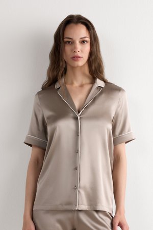 Intimissimi, SHORT-SLEEVED - Pyjamashirt - taupe