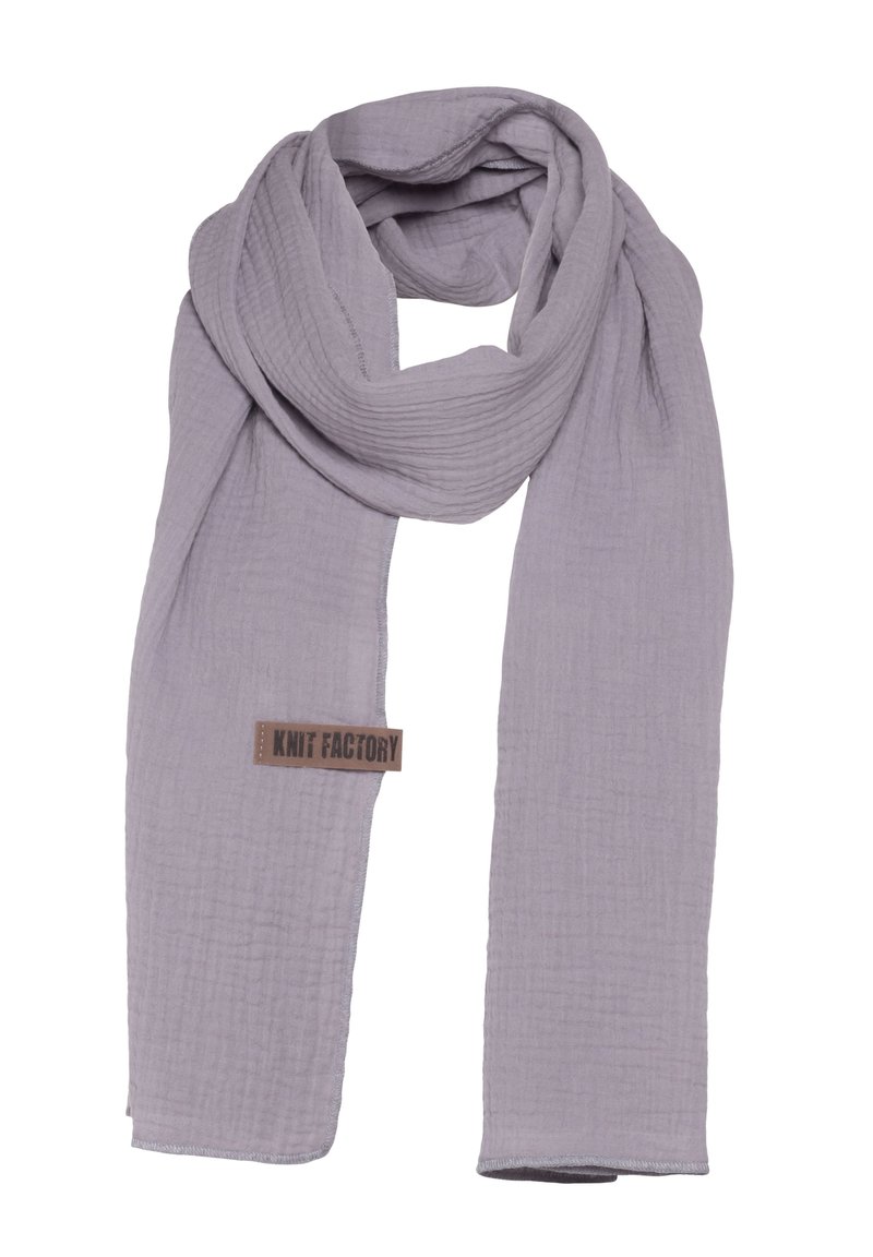 Knit Factory LIV - Sjaal - light grey
