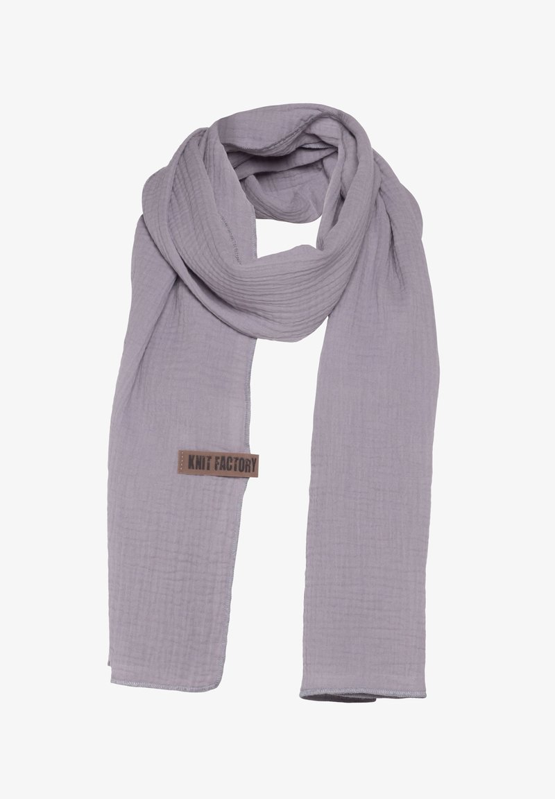 Knit Factory LIV - Sjaal - light grey