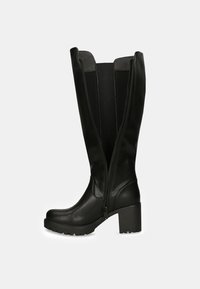 Bata Kozačky na platformě - black