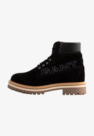GANT, PALROCK - Lace-up ankle boots - black
