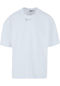 SMALL SIGNATURE BOXY NIGHT RIDER TEE - T-shirt print - white