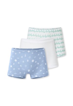 3-PACK  - Pants - weiß/hellblau