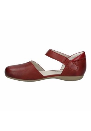 Ankle strap ballet pumps - rubin