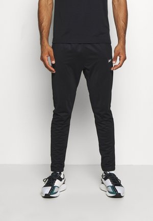 ID TRAIN KNIT PANTS SPORT TRACKSUIT BOTTOM - Tracksuit bottoms - black