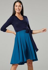 Unselected, navy & bottle green