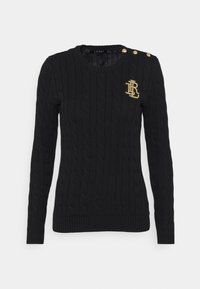 Lauren Ralph Lauren Stickad tröja - black