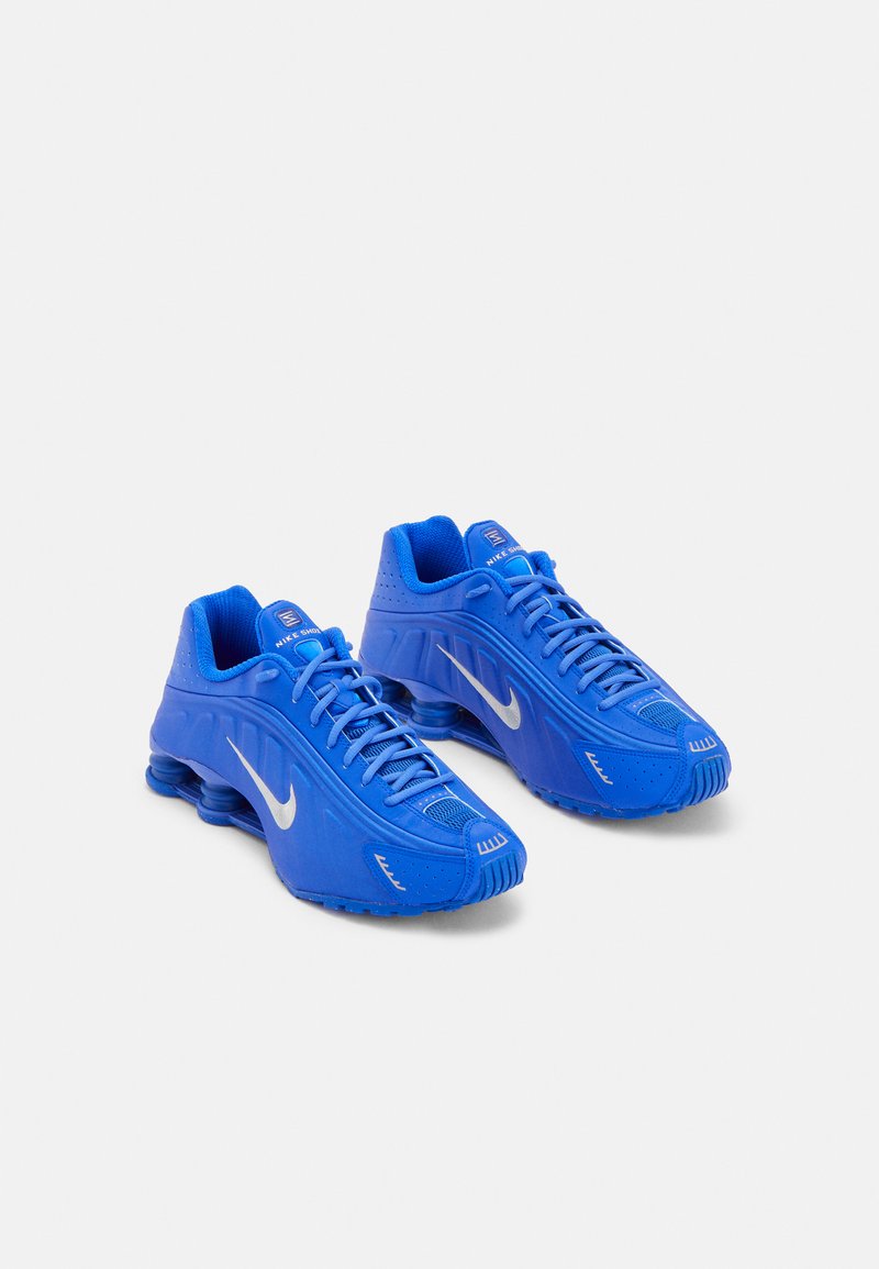 Nike Sportswear SHOX R4 - Matalavartiset tennarit - racer blue/silver-coloured