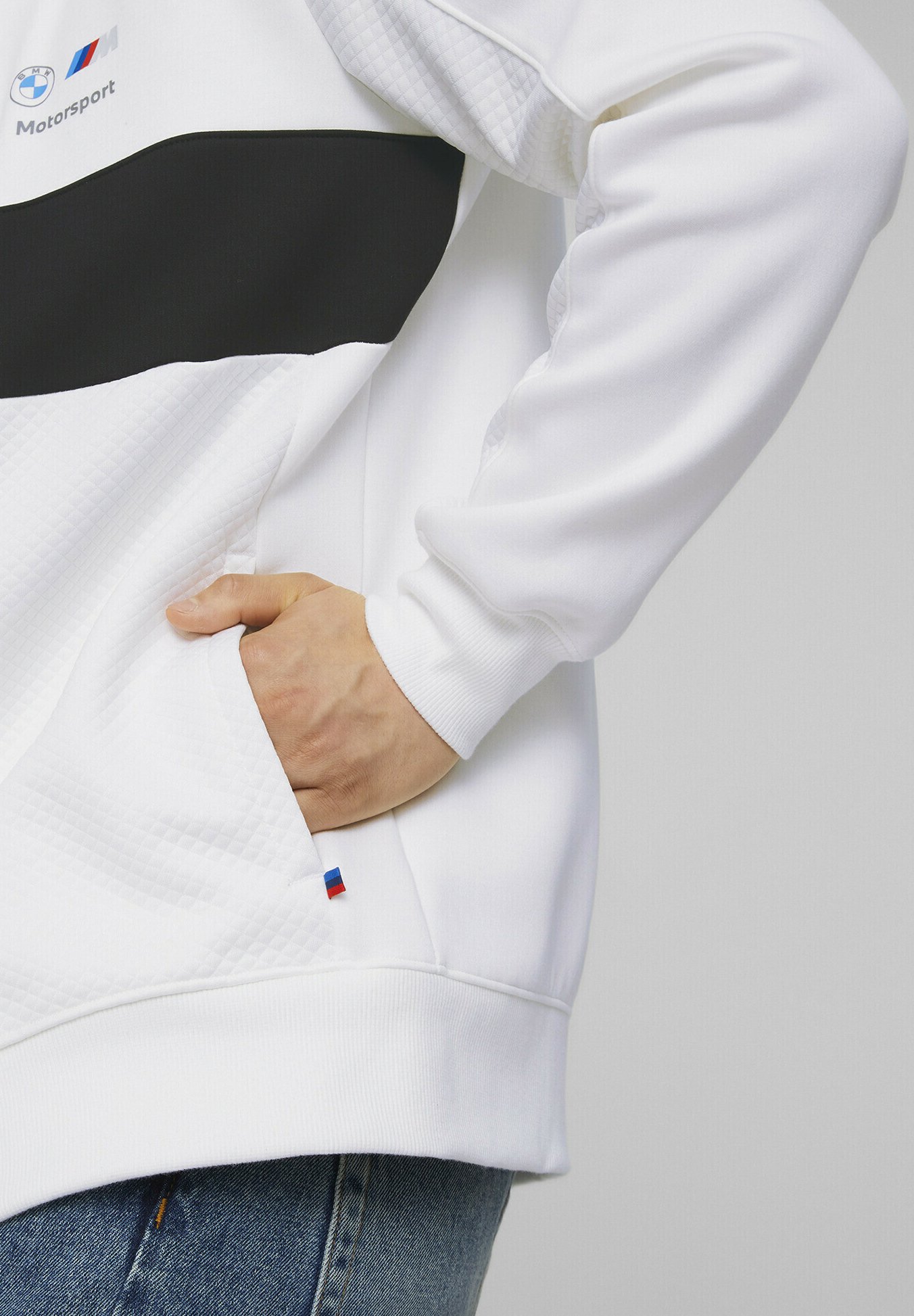 Puma BMW M MOTORSPORT - Zip-up sweatshirt - white - Zalando.de